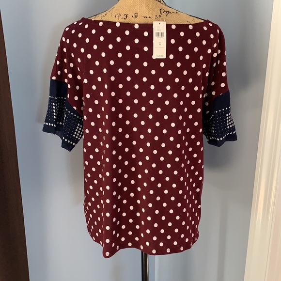 Anthropologie polka dot top - Picture 4 of 4